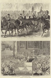 Ouverture des Royal Courts of Justice